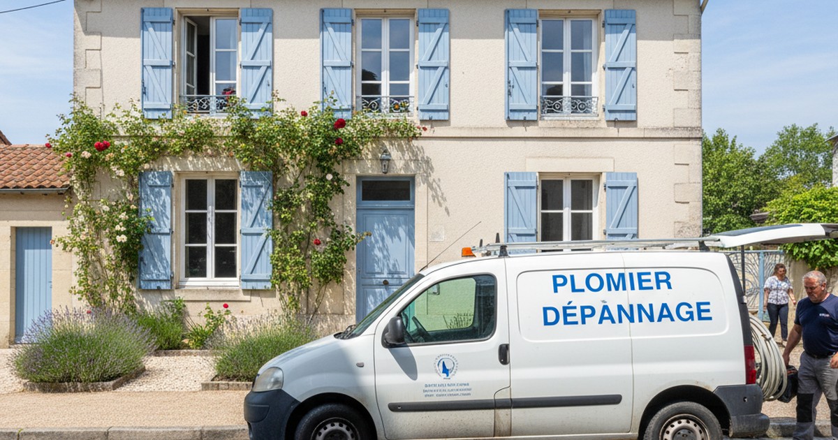 Plombier intervenant à Malissard